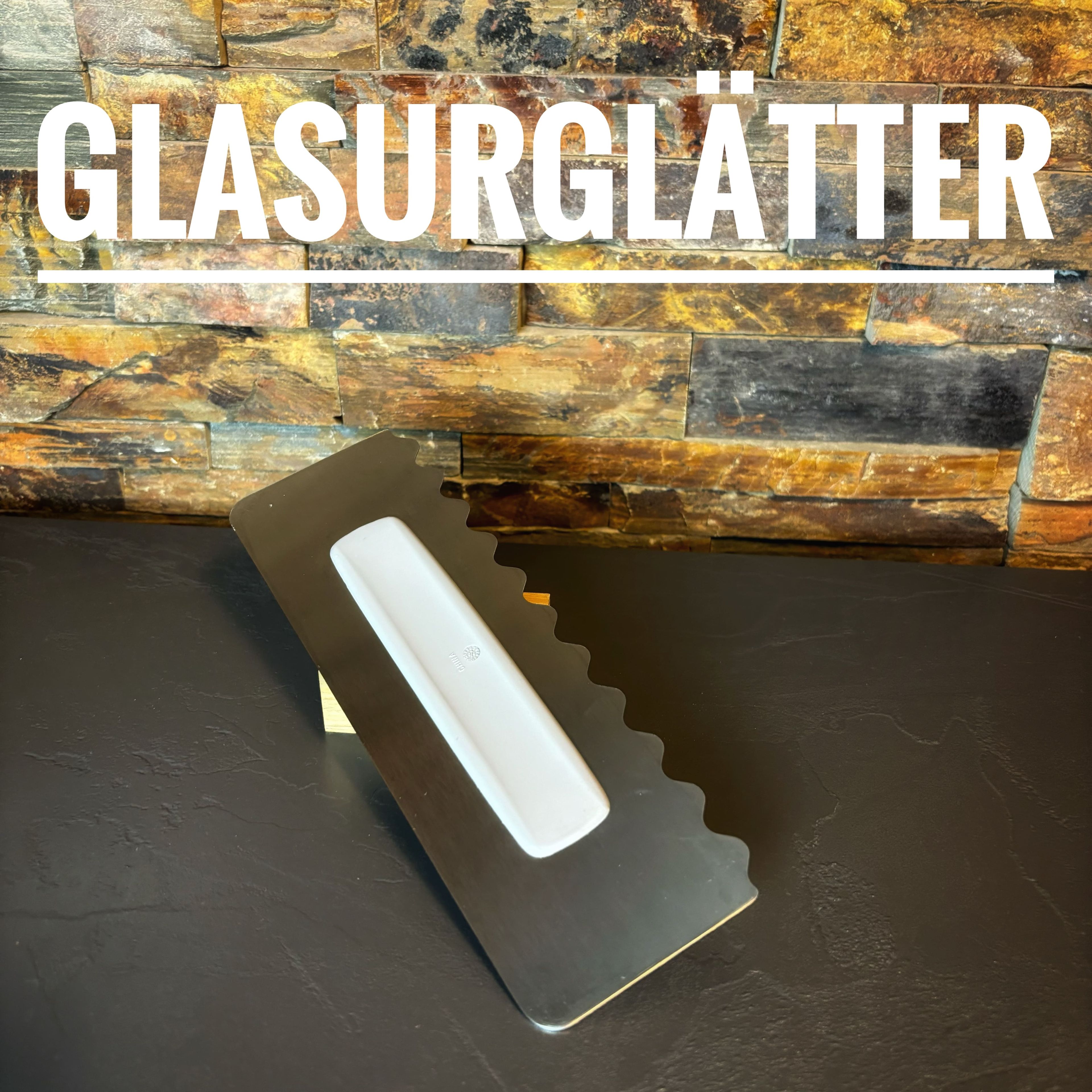Metall Teigglätter mit Wellenfunktion